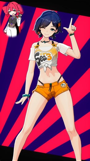 【Motion DL】Belle 【Teto the 31st / KASANE TETO & Ui】【ZenlessZoneZero MMD】 | #shorts #mmd