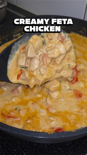 Creamy Feta Chicken #shorts