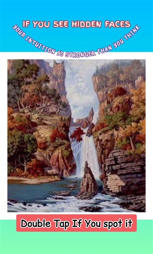 157K views · 4.2K reactions | Hidden Faces Intuition Test If you can see the hidden faces, your intuition is stronger than you think 易 #hiddenfaces #intuitiontest #brainquiz #visualpuzzle #mindgames #shorts #viral #fyp #usa | Quizy Trivia | Facebook