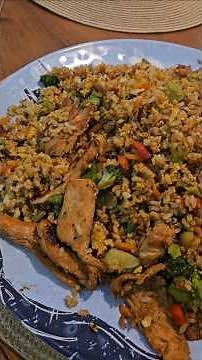 Easy Blackstone Chicken Stir Fry #dinner #cooking #quickrecipe #homemade #yummy