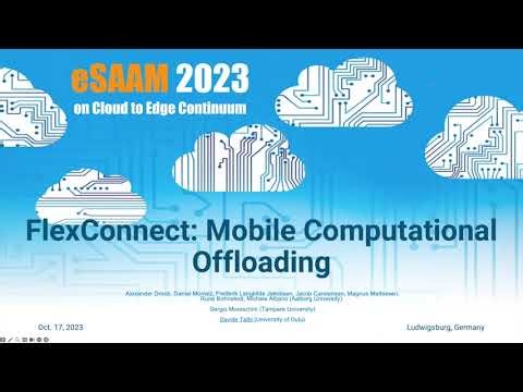 FlexConnect: Mobile Computational Offloading