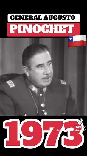 General Augusto Pinochet año 1973 (Entrevista)