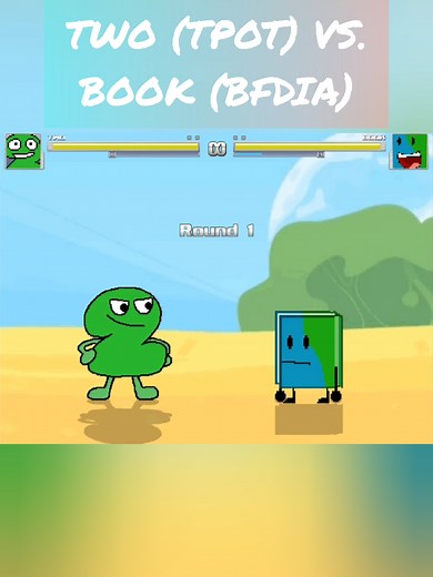 Two (TPOT) vs. Book (BFDIA) - Epic M.U.G.E.N Battle