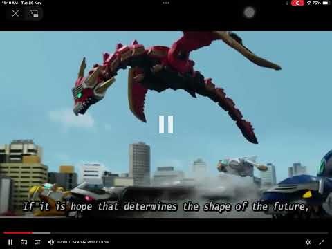My favourite version of Goseiger’s intro,