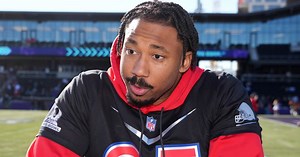 WATCH: Myles Garrett records a pick-six in the Pro Bowl