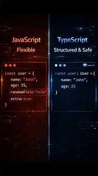 JavaScript vs TypeScript | 2 Differences Every Developer Must Know | beginner | #webdevelopment