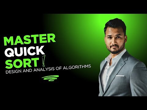 Lecture 12 | Quick Sort Explained: Pivot, Partitioning, and Algorithm Walkthrough | Mujahid Husnain
