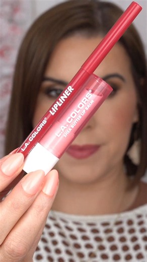Dollar Tree Lip Combo! L.A. Colors "Sheer Rose" Shea Butter Lip Balm