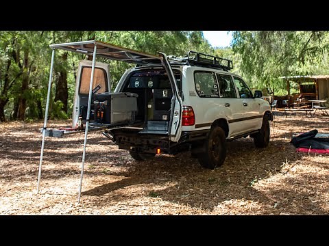 ULTIMATE Landcruiser 105 camp setup | the tidiest ever overlanding rig?