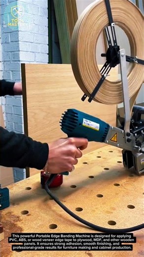 INCREDIBLE Edge Banding Machine – Satisfying Woodworking Tool You Must See! | Woodworking Technology