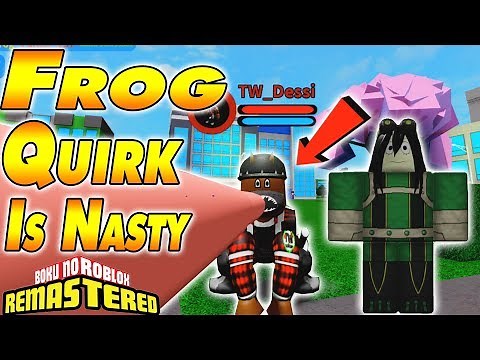 New Frog Quirk | Boku No Roblox Remastered