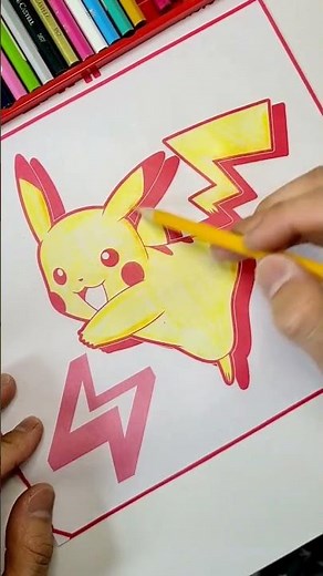 포켓몬스터 피카츄 색칠 (pokemon pikachu)