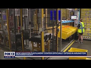 Arlington Amazon Fulfillment Center opens | FOX 13 Seattle