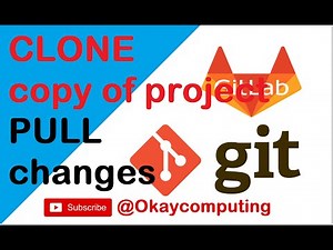 gitlab clone and pull command