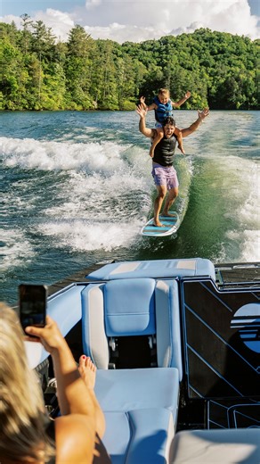 7.9K views · 69 reactions | Truth is: Space this big was made to be shared  From the bow to the wave, the 26 LSV was designed for big crews & making even bigger memories. https://www.malibuboats.com/boat/lsv-series/wakesetter-26lsv | Malibu Boats | Facebook