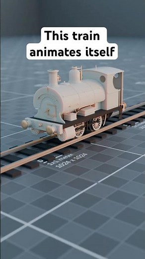 Incredibly easy Blender vintage train animation rig