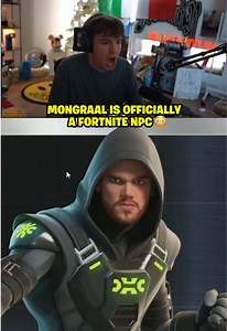 Mongraal is a NPC 😭🔥 #clix #fyp #mongraal #fortnite #viral | mongraal npc