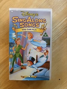 Disneys Sing Along Songs You Can Fly VHS Video Tape Rare Vintage Peter Pan VGC  | eBay UK