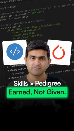 Hackonomics on Instagram: "The Biggest Lie in Tech: Your College Matters More Than Your Code. 🤯 ​This is the untold story of Soumith Chintala, the genius behind PyTorch—the fundamental library that runs over 60% of all global AI. ​Soumith graduated from a "tier 2" college (Vellore Institute of Technology) and faced a barrage of rejections from prestigious universities for his Master's. He literally flew to America on a J-1 visa with no acceptance letter, eventually landing at NYU. ​When he star