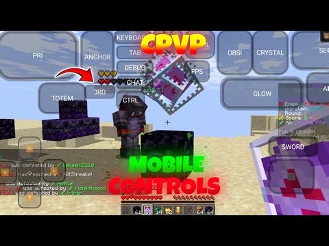 CPVP Mobile 🤯 | Crystal PvP Mobile Controls | Mojo Launcher
