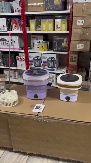 23K views · 201 reactions | Imported Mini Foldable Washing Machine #homeappliances #washingmachine #clothing | Warsak Imported Collection | Facebook