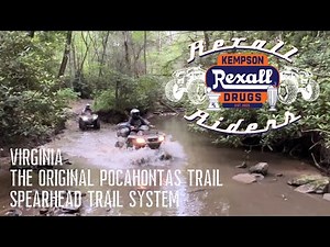 Rexall Riders Visit Original Pocahontas Trail - Spearhead Trails - Virginia! #rexallriders | #ATV