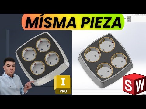 Inventor vs. SolidWorks | Modeling the Same Part🚀