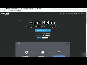 Downloading and Installing Etcher for Flashing SD Card | Flash raspberry pi SD card |Raspberry pi #7