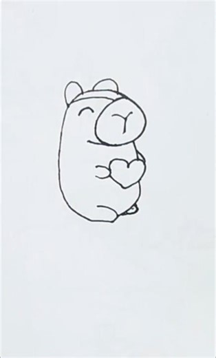 easy beaver 🦫 drawing video| how to draw a Beaver step by step tutorial