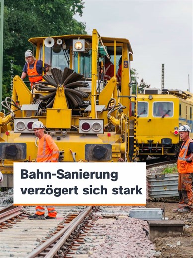 Sanierung von Bahnstrecken in Deutschland bis 2035