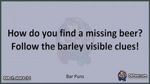 Bar - Jokes, Puns, Wordplays, and Laughter