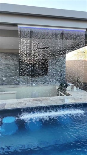 Waterfall Feature Design 🌊💠 When Design Moves Like Water