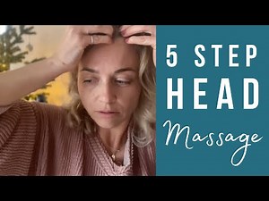 10-Minute Head Massage Routine | Face Lifting & Hair Growth Without Tools