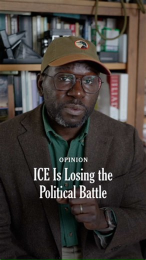 “When I look at the ICE operation in Minnesota,” says @nytopinion columnist (@b-boy bouiebaisse), “I see a White House that is panicking.” After the killing of Renee Good, ICE has doubled down on its aggression — but it’s losing the political battle, he argues. | 🎥 Amanda Su #nytopinion