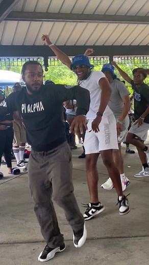Phi Beta Sigma Stroll at Blue and White Picnic in Atlanta