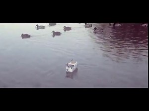 Bateau rc fait maison (homemade rc boat )