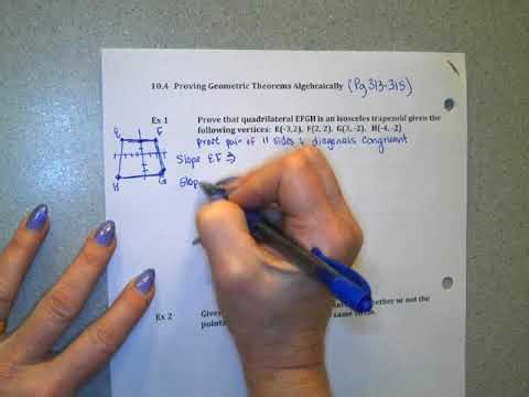 10.4 Proving Geometric Theorems Algebraically SM2