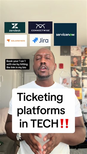 Ticketing platforms! #comptiacertification#comptiacerts#securityplus#itcerts#cybersecurity#securityengineer#cloudarchitect#awscloud#aws#azure#azurecloud#ittechnician#blackmenintech#blackwomenintech#blackwomenintech#blackcreators#blacktoker#blacktiktuokers#networkengineer#cloudengineer#webdevelopment#softwaredeveloper#softwareengineering#applicationdevelopment#lifeintech#techtok#afrotech#servicenow#zendesk#jira#solarwinds