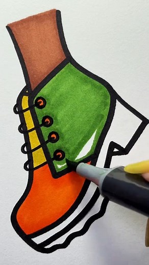 Slow down & color with me 💗 #RelaxingReels #ColoringCommunity | Quick coloring2