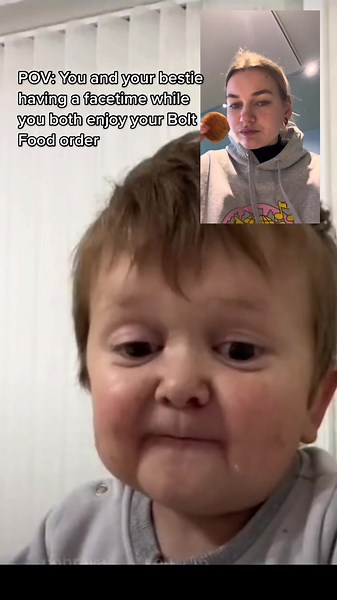 Bolt Food Order Facetime with Bestie
