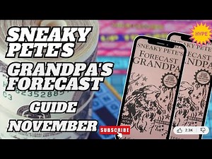 Sneaky Pete's Grandpa Forecast November 2025 🐔