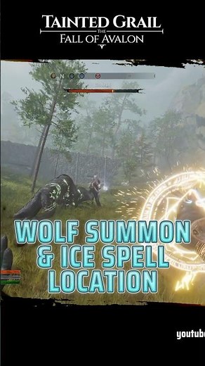 Summon Wolfs and Ice Spell Location