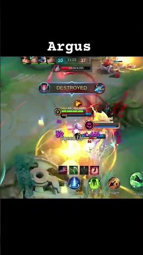 🔥UNSTOPPABLE ARGUS! IMMORTAL MODE ACTIVATED ⚔️ | Mobile Legends Best Argus Gameplay 2025#argus#build