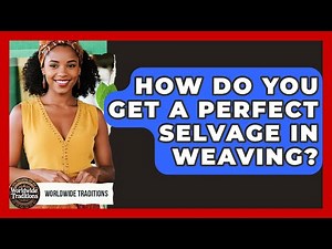 How Do You Get A Perfect Selvage In Weaving? - Worldwide Traditions