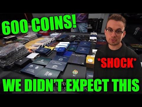 We DIDN'T EXPECT to BUY This Many Coins! ($57,000 Coin Collection)