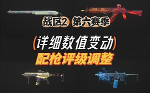 战区S6配枪评级调整：BASP终成顶流，洛克伍德毁了这个家！