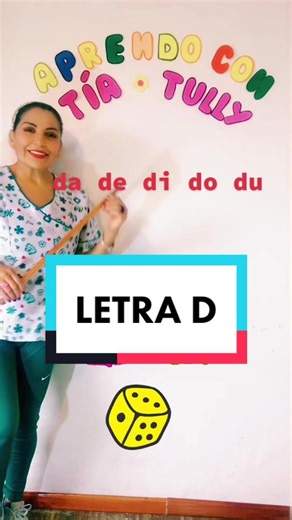 Aprender la letra D para niños 📚