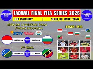FIFA World Cup 2026 Final Schedule Live on SCTV ~ Indonesia vs Bulgaria Live on SCTV & INDOSIAR