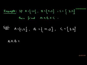 Cartesian Product of Three Sets Theory of Relations Math Lessons