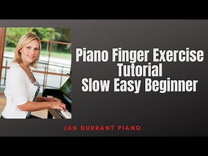 Piano Exercise Tutorial for Beginners